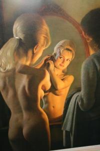 SAMIMI Reza 1919-1991,nude female looking in a mirror,Lawrences of Bletchingley GB 2018-03-08