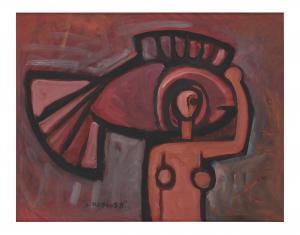 Samir Rafi 1926-2004,Untitled,1958,Christie's GB 2023-11-09
