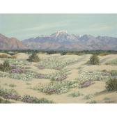 Sammons Carl,Mt. San Gorgonio, Evening Primrose and Verbenas, P,Clars Auction Gallery 2023-03-17