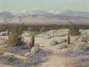 Sammons Carl 1883-1968,Wildflowers, Palm Springs CA,John Moran Auctioneers US 2014-03-25