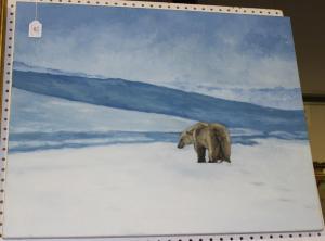 SAMSON Amanda C,Arctic View with a Polar Bear,2004,Tooveys Auction GB 2016-12-30