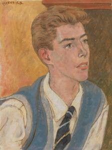 SAMUELSON Peter 1912-1996,Portrait of a Young Man,1958,Bonhams GB 2023-07-12