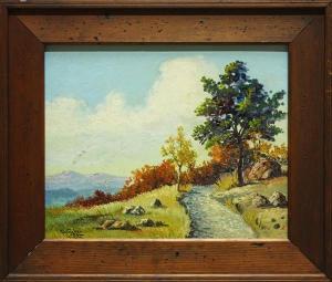 SANCHEZ Inés 1942,Mountain Landscapes,Clars Auction Gallery US 2011-01-08