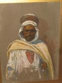 SAND Alice Low 1800-1900,Arab Chieftan, half length,Hartleys Auctioneers and Valuers GB 2007-10-10