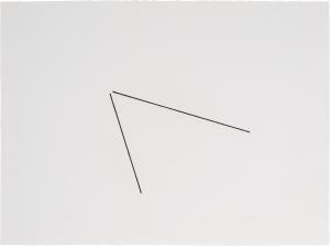 SANDBACK Fred, Frederick Lane,Four Variations of Two Diagonal Lines each,1976,Sotheby's 2024-03-04