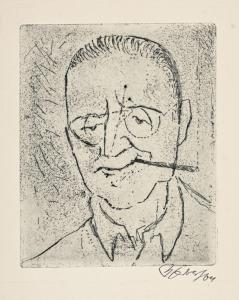 SANDBERG Herbert 1908-1991,Kleine Brecht-Mappe,1964,Leipzig DE 2022-10-01