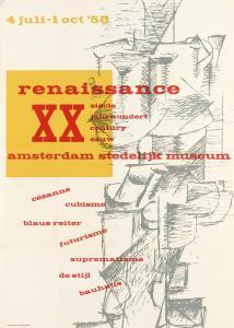 SANDBERG WILLEM,RENAISSANCE XX / AMSTERDAM STEDELIJK MUSEUM,1958,Swann Galleries 2016-08-03