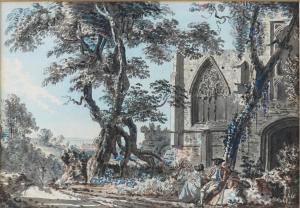 SANDBY Paul,Agatha\’s Monastery, Richmond, Yorkshire,Bellmans Fine Art Auctioneers 2023-10-10