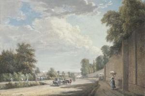 SANDBY Paul 1731-1809,The Bayswater Road, Paddington,1791,Christie's GB 2002-06-06