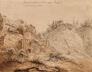 SANDBY Thomas 1730-1809,Remains of Cicero's Villa near Pozzuoli,Skinner US 2016-09-23