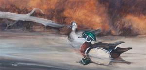 SANDER Tom 1938,Wood Ducks,2008,Hindman US 2016-11-04