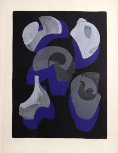 SANDERS Benita 1930,Blue Echoes,1968,Ro Gallery US 2024-03-20