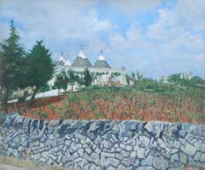SANDERS Christopher 1905-1991,Trulli House with vines,Dreweatt-Neate GB 2012-09-04
