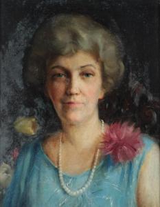 SANDERS Ellen M,PORTRAIT OF JANE FRANKLIN,1942,Sloans & Kenyon US 2013-02-16