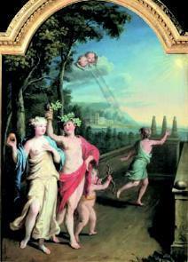 SANDERS Gerard 1702-1767,bacco, venere e cupido che scocca la sua frecci,1767,Wannenes Art Auctions 2005-11-29