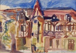 SANDERS Henry 1918-1982,Hotel,1959,Mallams GB 2022-08-28