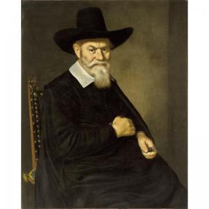 SANDERS Herkules,a portrait of a 67-year old gentleman, seated half,1657,Sotheby's 2005-05-10