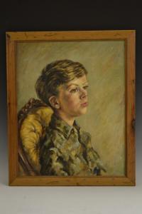 SANDERS 1900,Portrait of a Boy,Bamfords Auctioneers and Valuers GB 2016-10-26