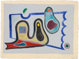 SANDIG Armin 1929-2015,Abstrakte Komposition,1950,Galerie Bassenge DE 2021-06-11