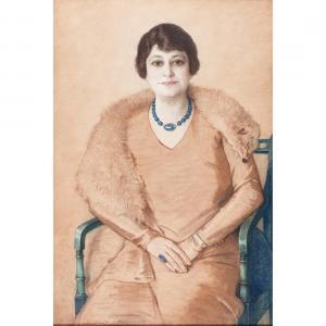 SANDONA Matteo 1883-1964,Portrait of Mary Nelda Le Beau Turner,Clars Auction Gallery US 2023-01-13