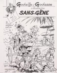 SANDRON,Godaille et Godasse - Madame Sans - Gêne,1982,Millon & Associés FR 2009-03-21