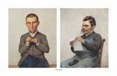 SANDRUCK Christian 1886,The tailor and the cobbler,Christie's GB 2013-06-06