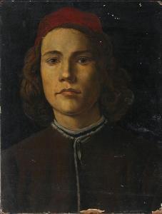 SANDS Henry Southgate 1900-1971,Portrait of a boy, after Botticelli,Bonhams GB 2010-01-12