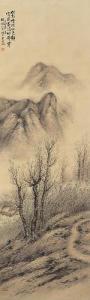 SANGBOM YI 1897-1972,Spring Landscape,1939,Seoul Auction KR 2015-03-09