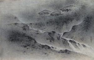SANGBOM YI 1897-1972,Summer Landscape,Seoul Auction KR 2015-03-09