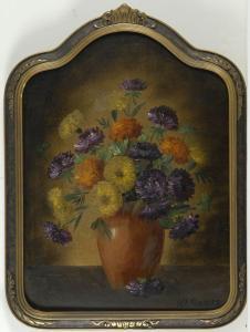 SANGER Henry L 1800-1800,Still life with flowers in a vase,Eldred's US 2011-01-29