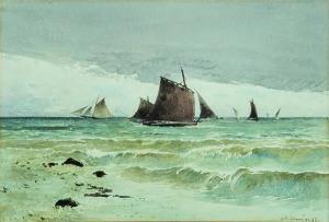 SANOGIER Octave 1800-1800,Voiliers en mer,1882,Tajan FR 2016-05-04