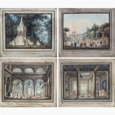 SANQUIRICO Alessandro 1777-1849,Decorazioni sceniche per il Teatro alla ,Colasanti Casa D'Aste Roma 2020-05-20