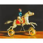 SANTANDER Cesar 1947,HORSE AND RIDER TOY,1982,Waddington's CA 2024-02-01