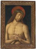 SANTI Giovanni 1435-1494,CHRIST AS THE MAN OF SORROWS,Sotheby's GB 2013-12-05