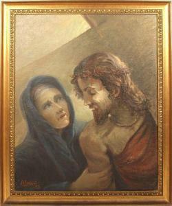 Santinni N,"Madonna e Cristo".,1936,Rubinacci IT 2010-02-10