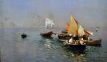 SANTORO Rubens 1859-1942,Laguna veneziana,Vincent Casa d'Aste IT 2023-12-02