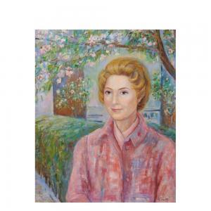 SANTOS Angeles 1911-2013,Retrato femenino,Lamas Bolaño ES 2019-02-20