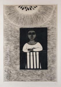 Santos Chavez Alister 1934-2001,La ventana de la vida,Goya Subastas ES 2018-01-31