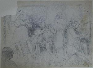 SANTRY Terence John 1910-1990,The Musical Evening,Theodore Bruce AU 2014-08-31