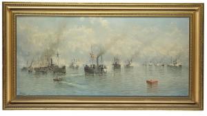 SANZ Alfonso 1890,The opening salvoes at the Battle of Manila Bay,1999,Christie's GB 2009-05-13