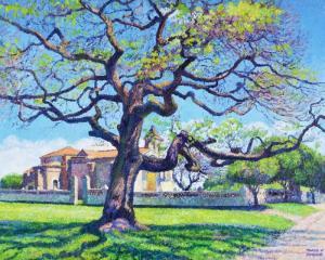 SANZANO MARIO,ARBOL FELIZ,2001,Galeria Arroyo AR 2022-03-17