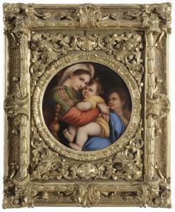 SANZIO Raffaello 1483-1520,Madonna del Seddia,Brunk Auctions US 2013-05-11