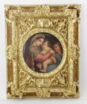SANZIO Raffaello 1483-1520,Madonna of the Chair,19th century,Kaminski & Co. US 2023-04-29