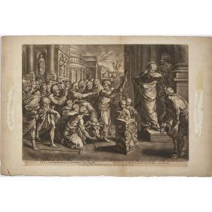 SANZIO Raffaello 1483-1520,PAUL AND BARNABAS AT LYSTRA,1516,Waddington's CA 2015-11-02