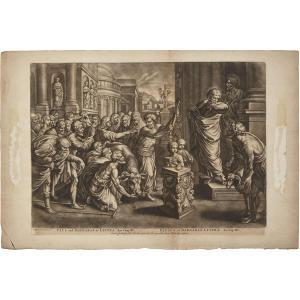 SANZIO Raffaello 1483-1520,PAUL AND BARNABAS AT LYSTRA,1516,Waddington's CA 2017-01-26