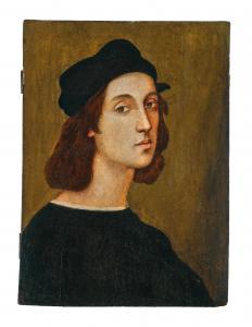SANZIO Raffaello 1483-1520,Portrait of the artist as a young man,1509,Palais Dorotheum AT 2023-10-25