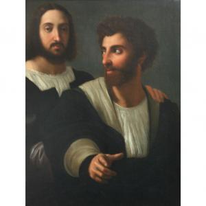 SANZIO Raffaello 1483-1520,Self-Portrait with a Friend,William Doyle US 2014-01-29