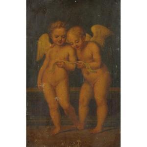 SANZIO Raffaello 1483-1520,TWO ANGELS,Sotheby's GB 2010-01-29