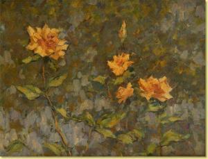 SAPUNOFF Nikolaï 1880-1912,Les roses jaunes,Horta BE 2010-06-14