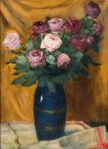 SAPUNOV Nikolai Nikolaievich 1880-1912,Bouquet de roses,2003,Damien Leclere FR 2018-04-18